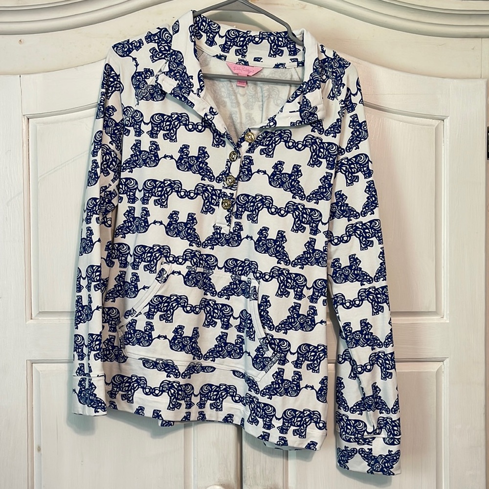 Lilly Pulitzer captain popover